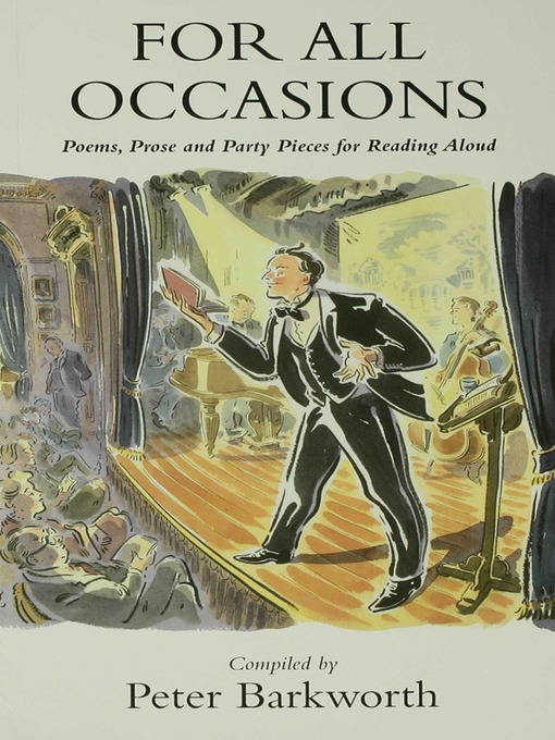 Title details for For All Occasions by Peter Barkworth - Available